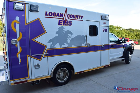 Type I Super Warrior F450 Ambulance sold to Logan County EMS in Oakley, KS  - Osage Ambulances