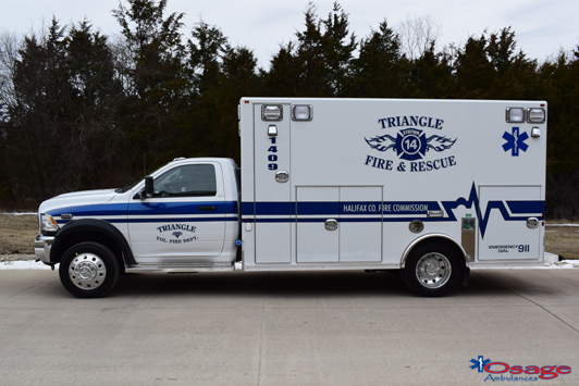 5551 Triangle VFD Blog 4 - ambulance for sale