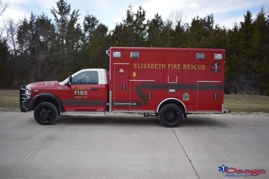 2903 Community Ambulance - 2022 Dodge RAM 4500 Type 1 Ambulance Remount